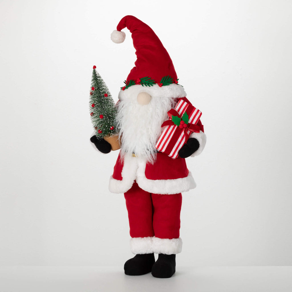 Santa Gnome Figurine          