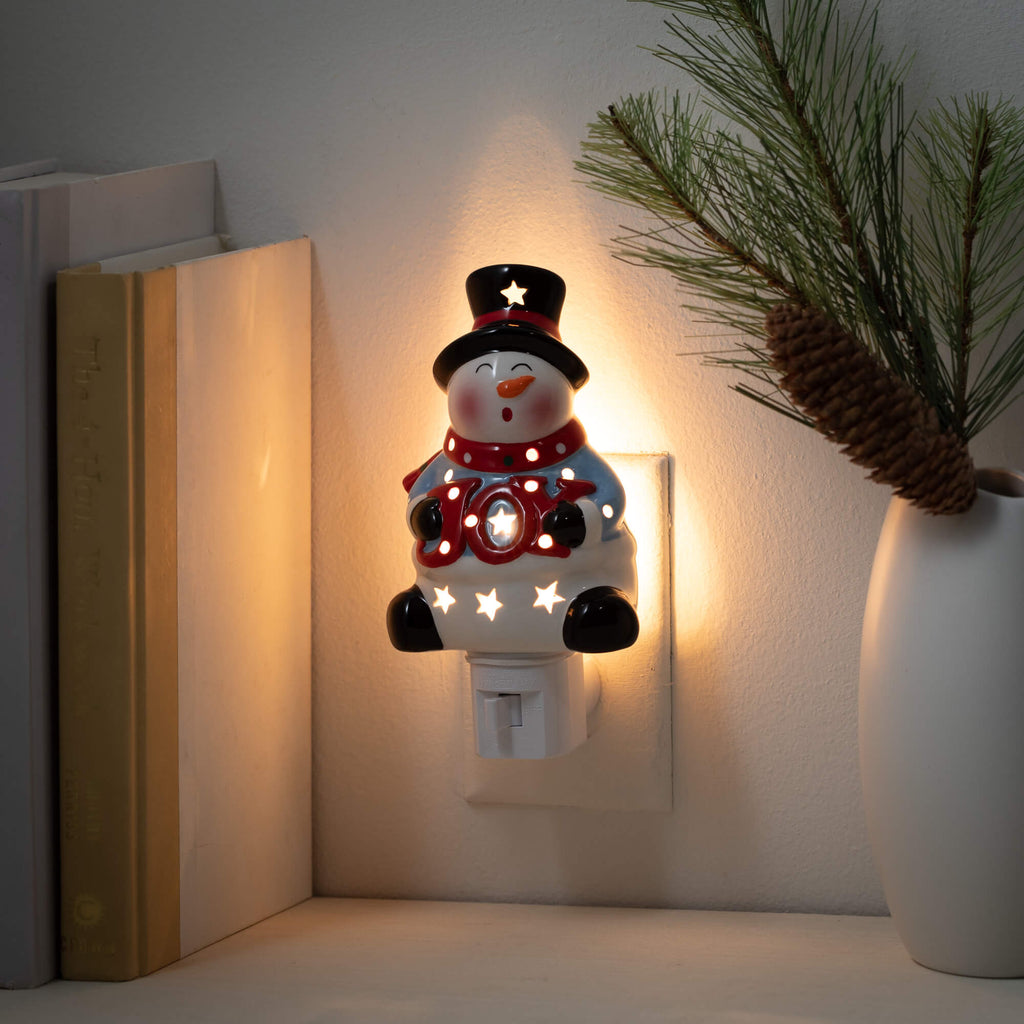 Whimsy Joy Snowman Nightlight 