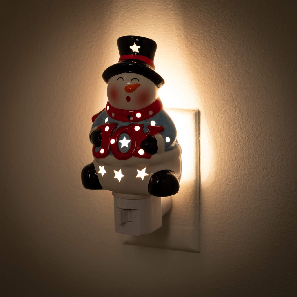 Whimsy Joy Snowman Nightlight 