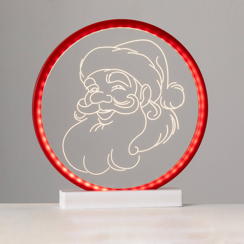 Led Santa Ring                