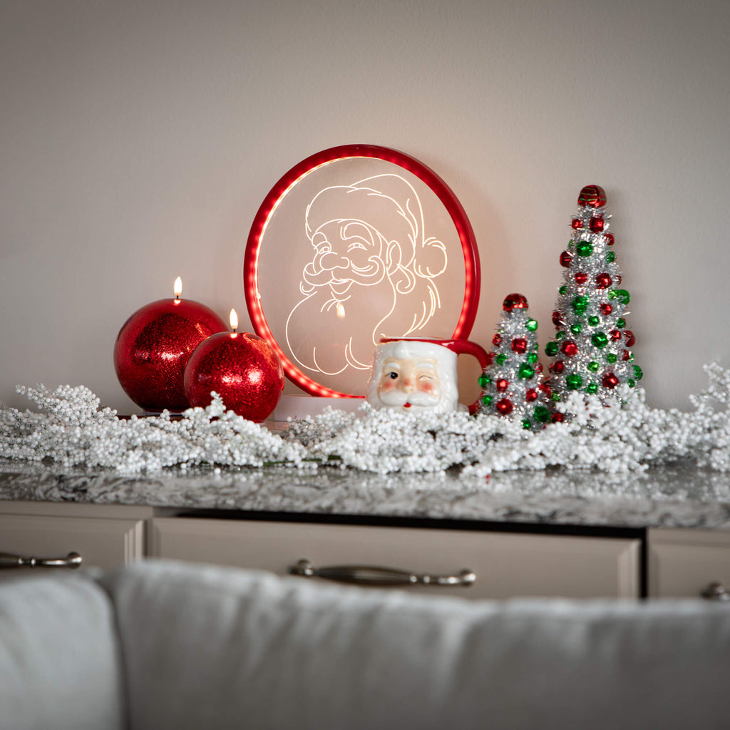 Led Santa Ring                