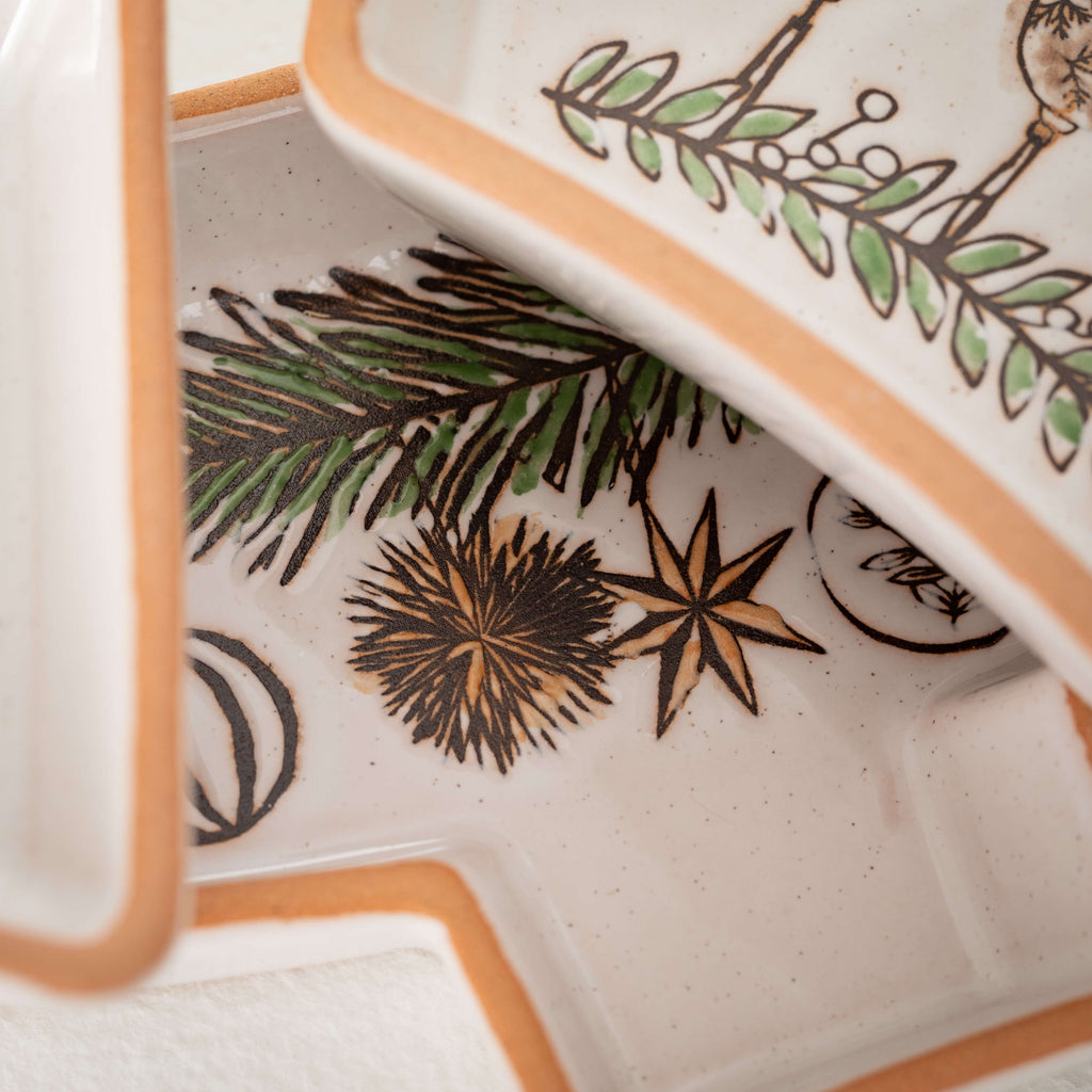 Scandi Christmas Tree Platter 