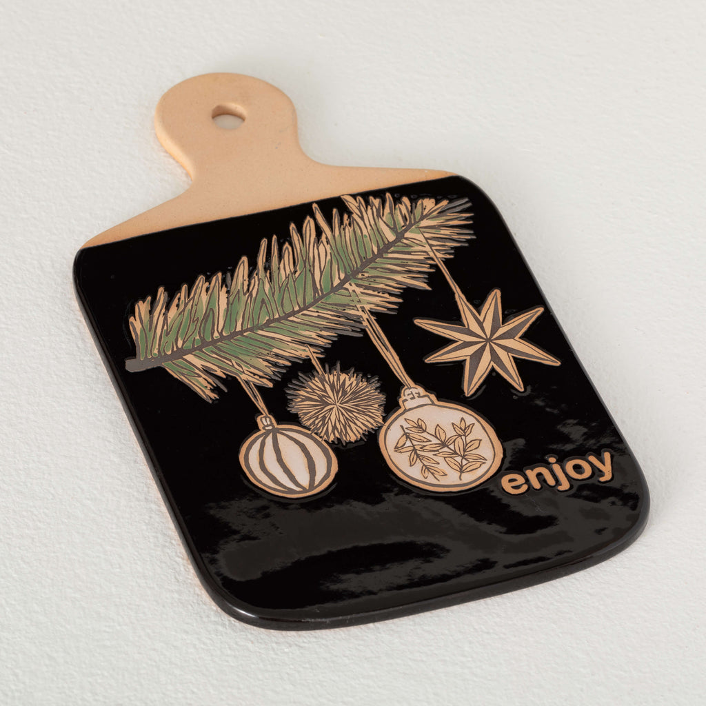 Black Holiday Enjoy Trivet    