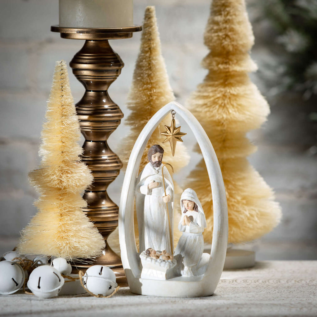 Holy Family Nativity Scene    