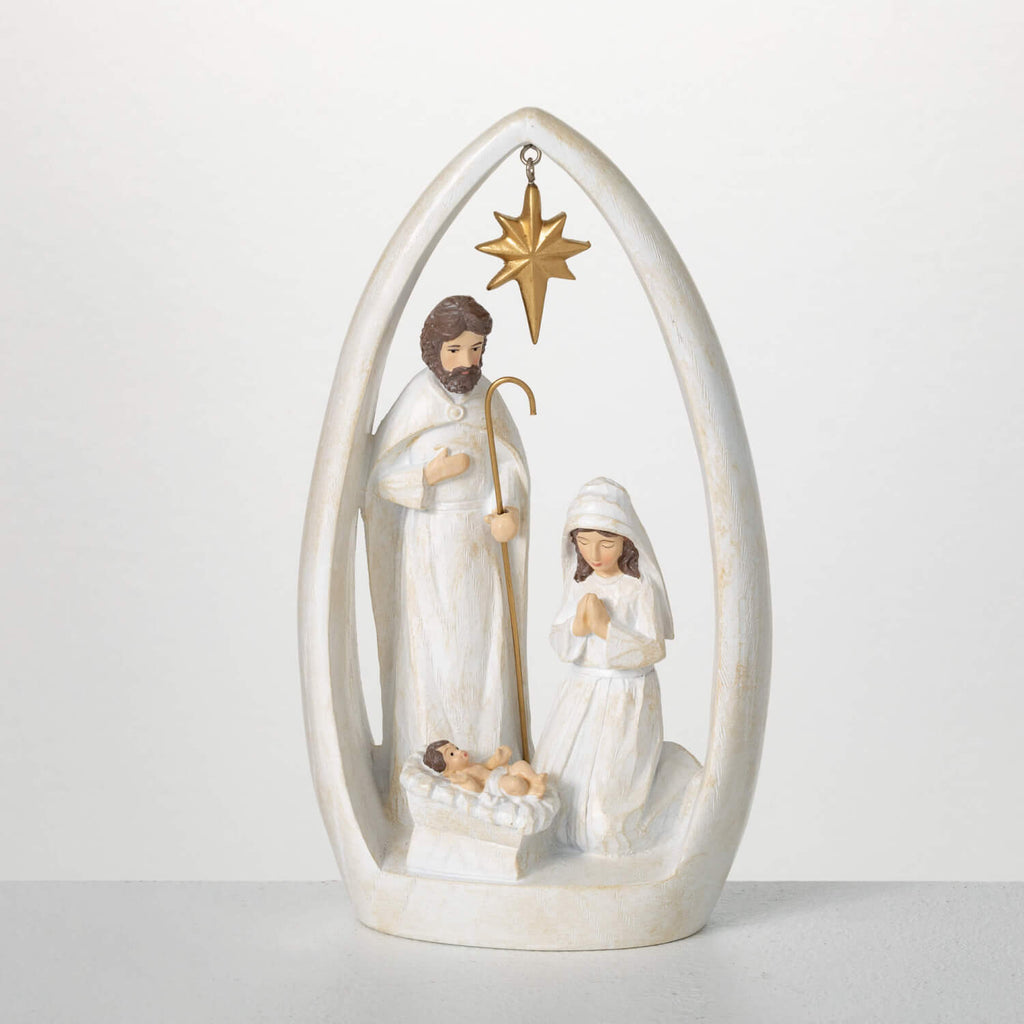 Holy Family Nativity Scene    