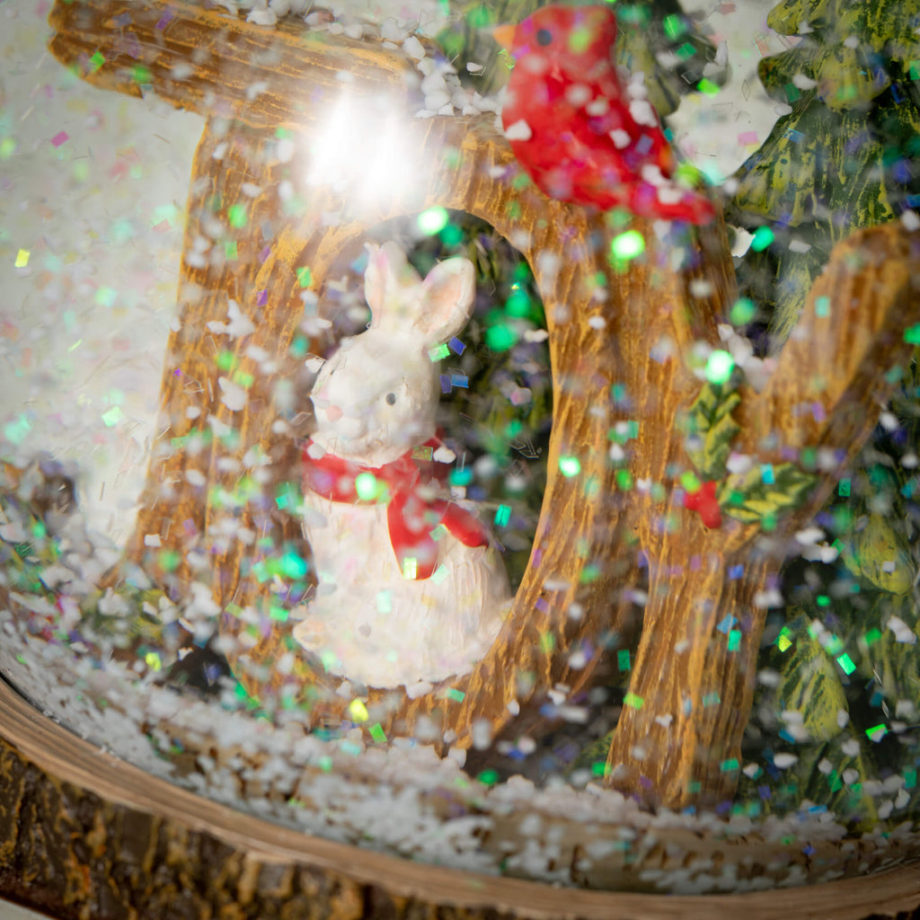 Rustic Joy Snowglobe          