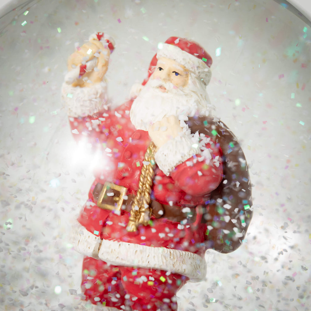 Jolly Santa Water Globe       