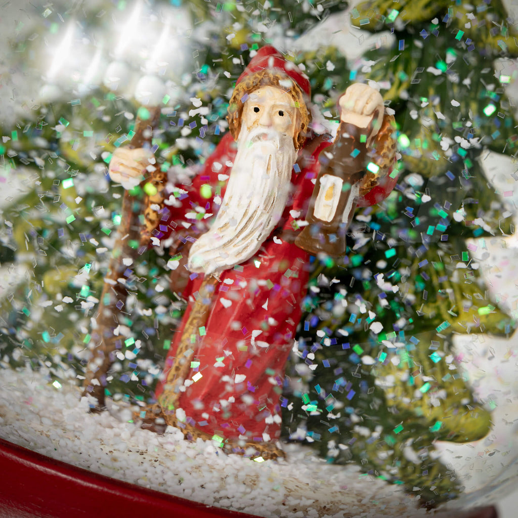 Olde World Santa Water Globe  