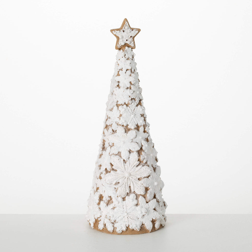 Snowflake Cookie Tabletop Tree