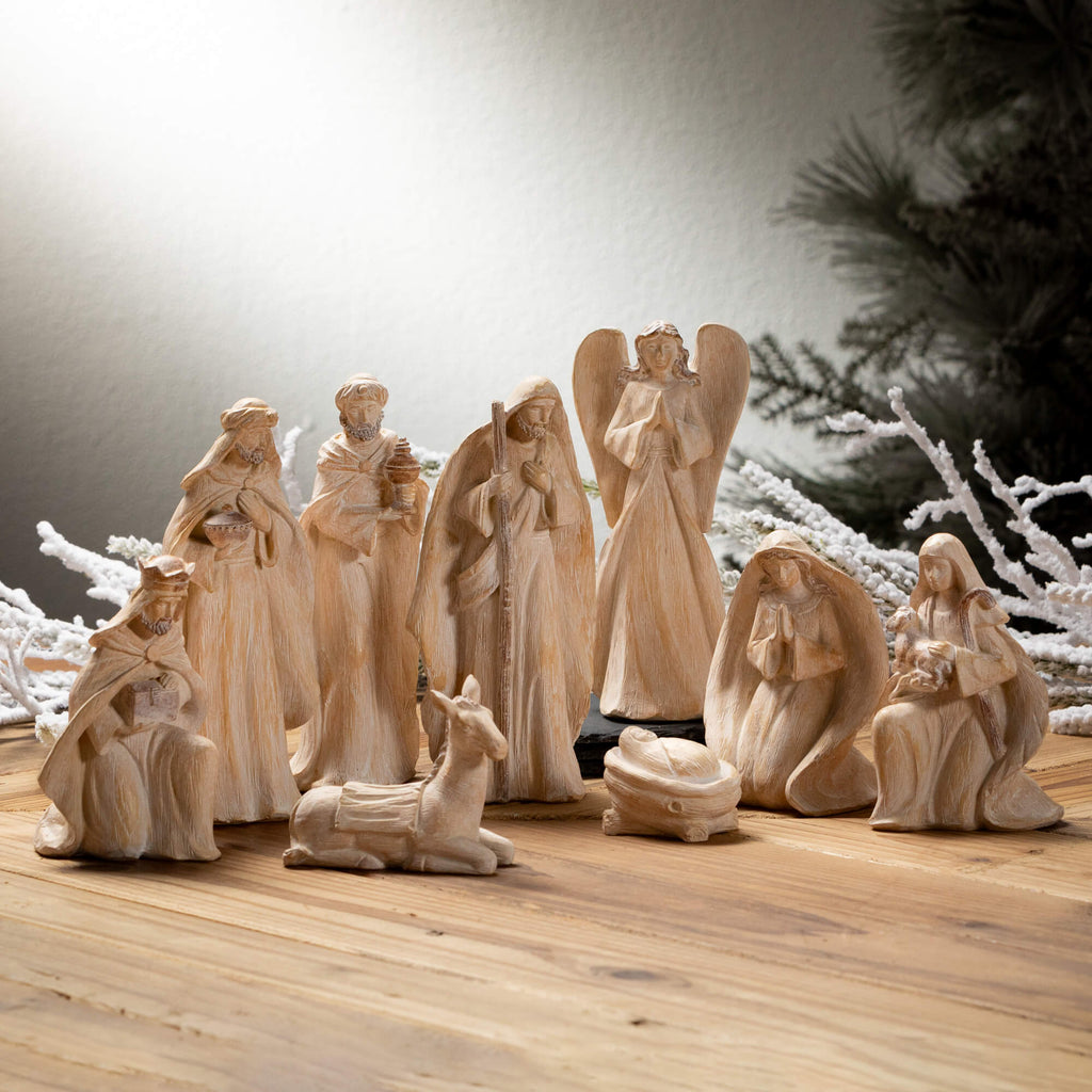 9-Piece Neutral Nativity      