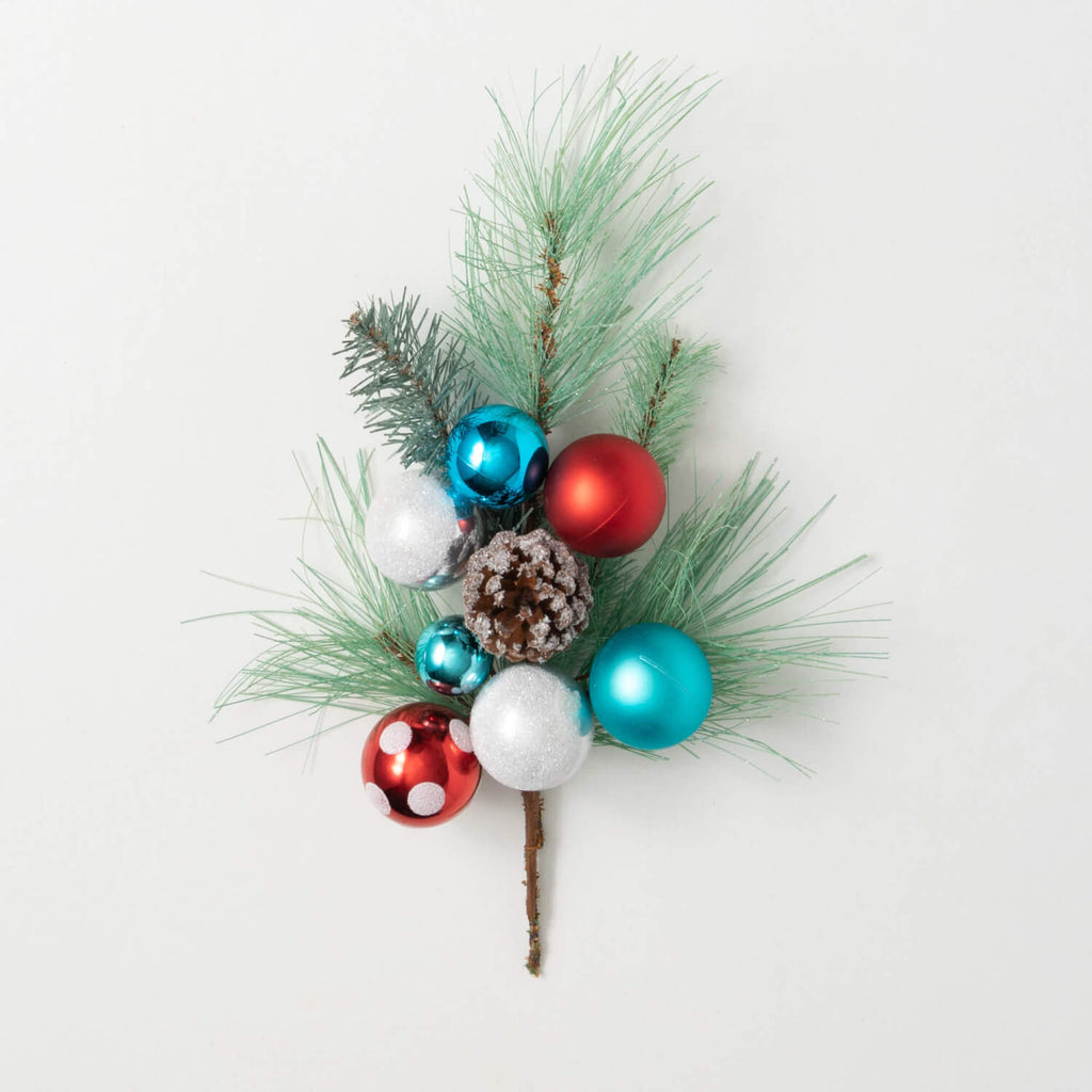 Ball Ornament Pick            