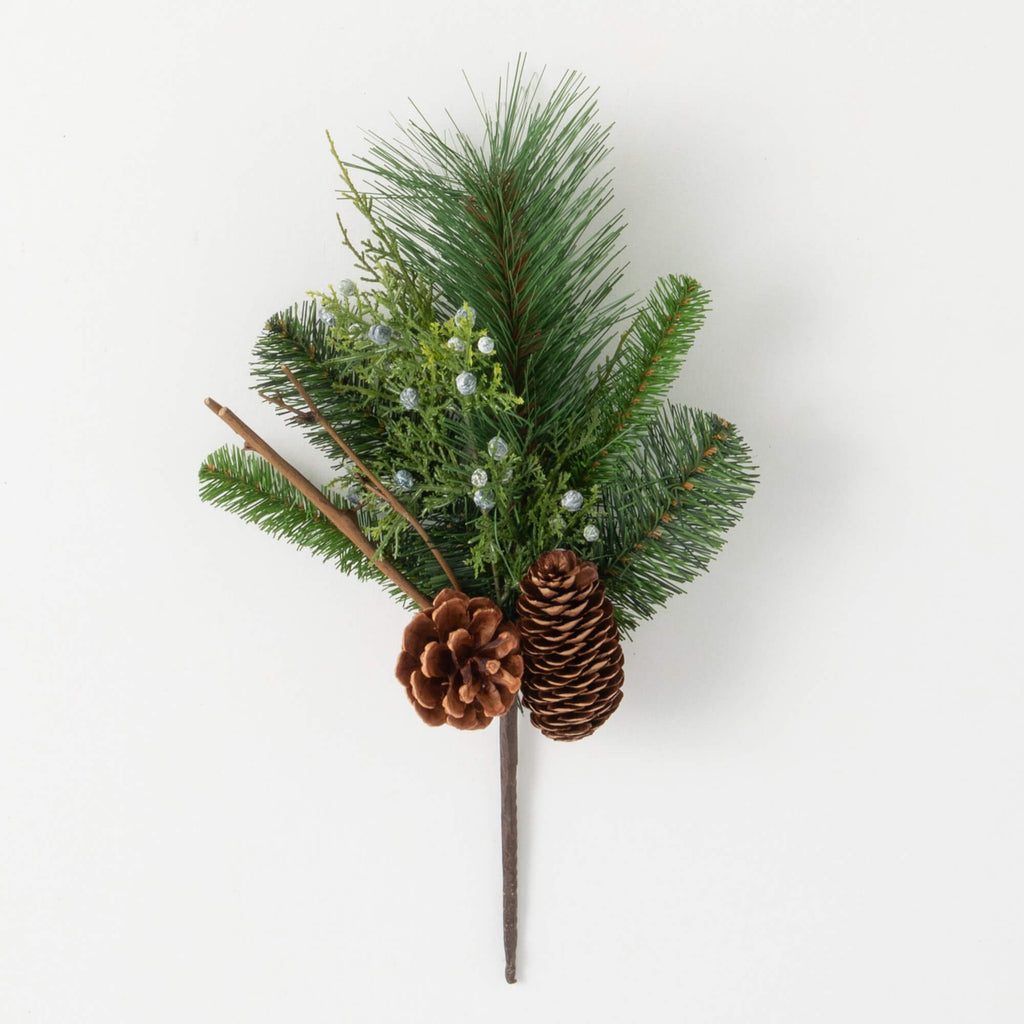 Lush Pine Pinecone Pick       