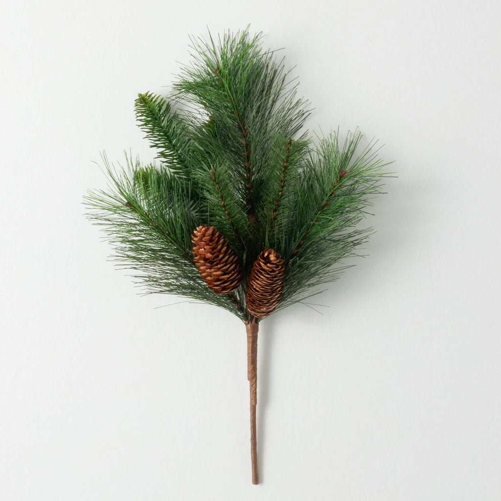 Pine Pick With Pinecones      