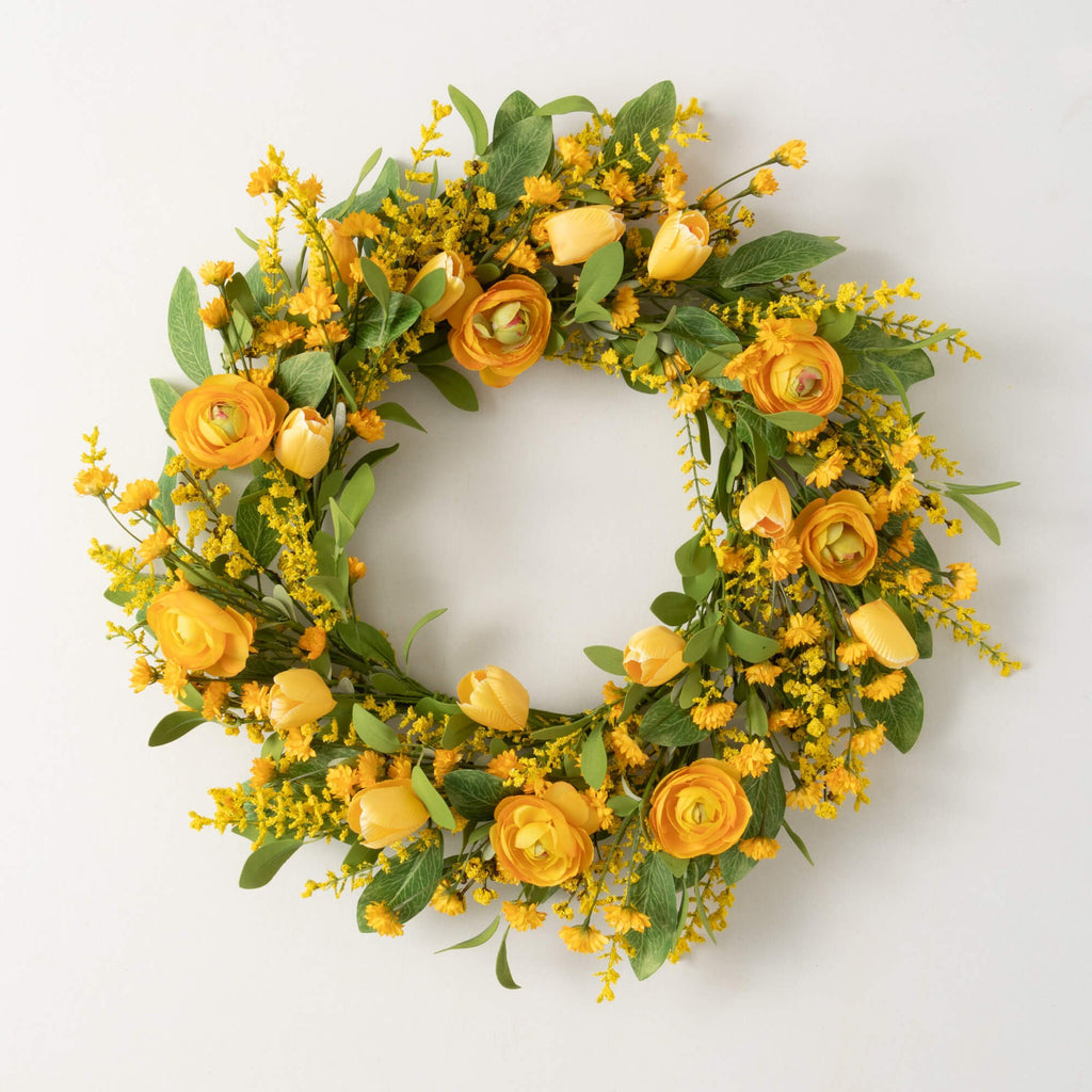 
Ranunculus Wreath            