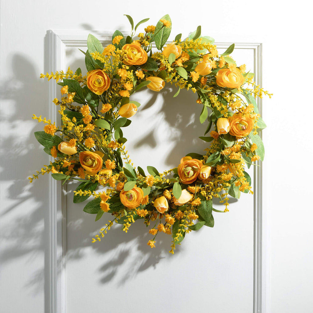 
Ranunculus Wreath            