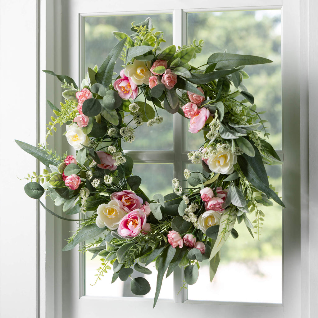 Ranunculus Mini Blossom Wreath