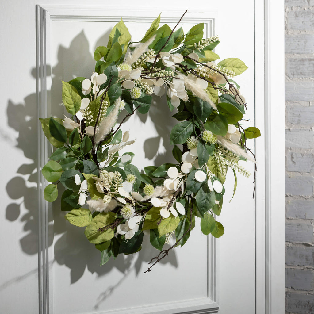 Mixed Silver Dollar Wreath    