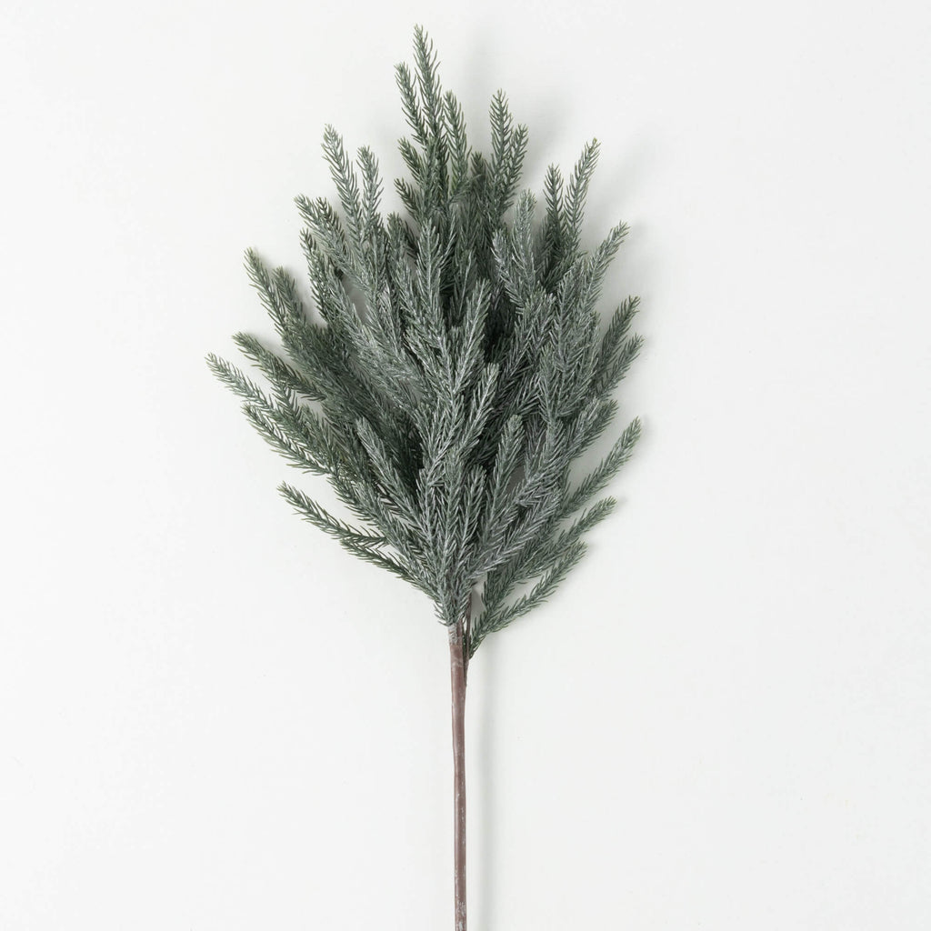 Silver Green Pine Spray       