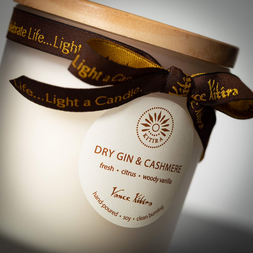 Dry Gin And Cashmere Candle   