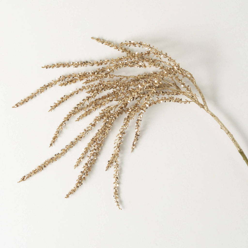 Modern Gold Amaranth Spray    