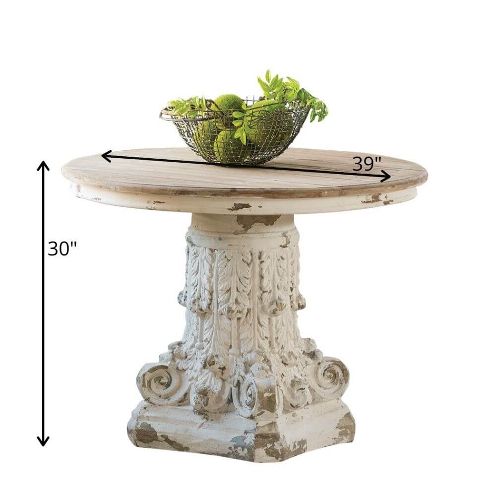 Round Pedestal Table          