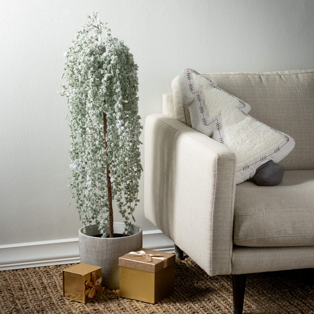 Draping Snowy Pine Tree       