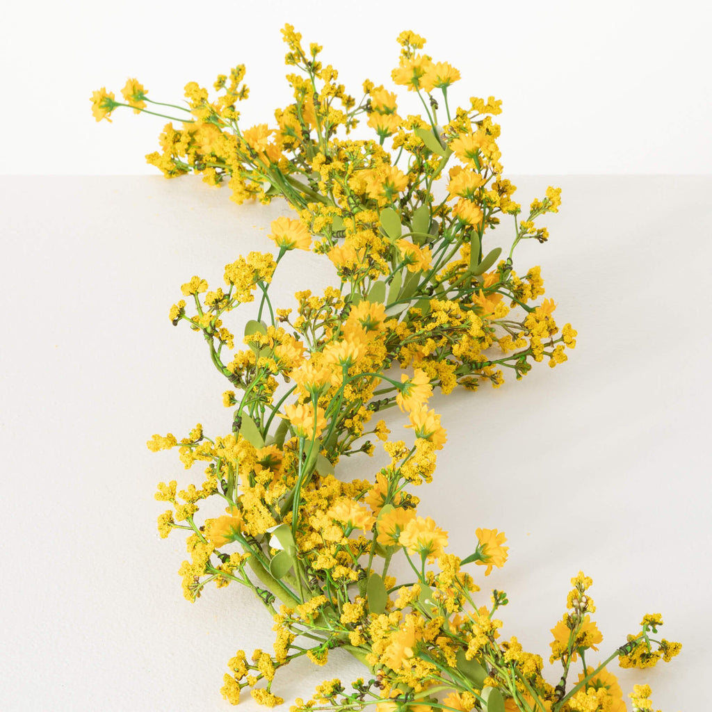 Yellow Wildflower Garland     