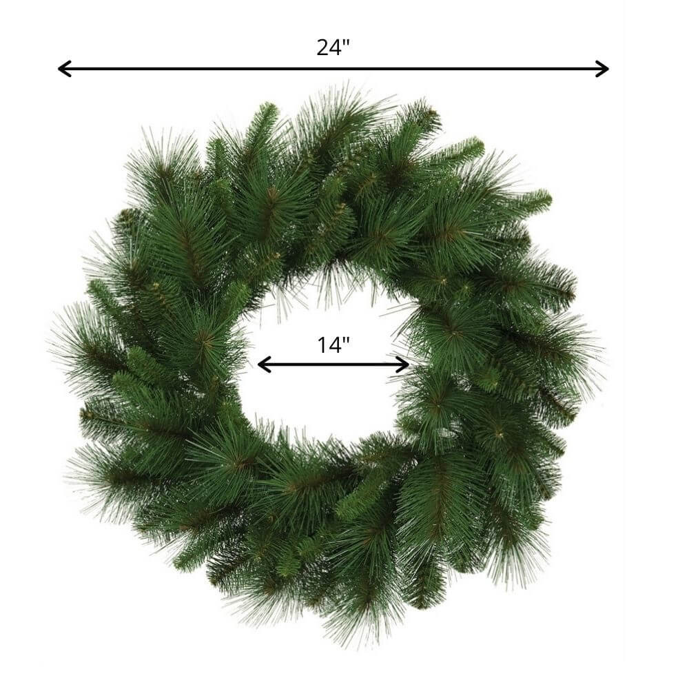 Mixed Pine Wreath             
