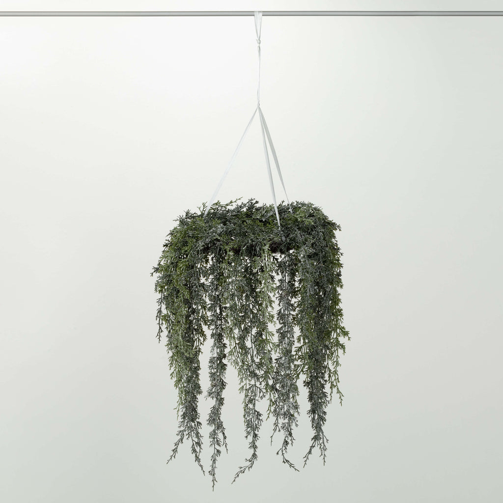 Draping Cypress Hanging Wreath