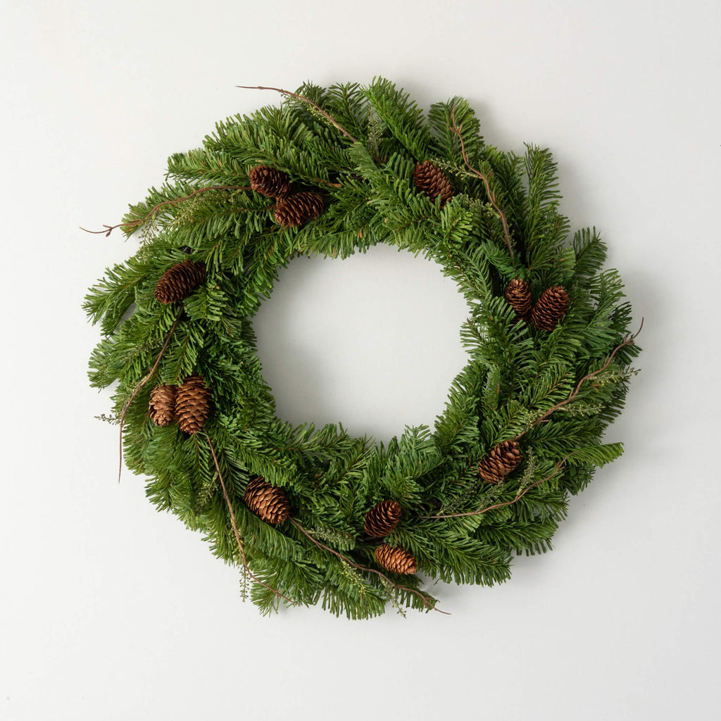 Soft Touch Pine Wreath        