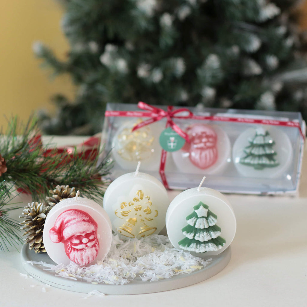 Holiday Candle Trio Set       