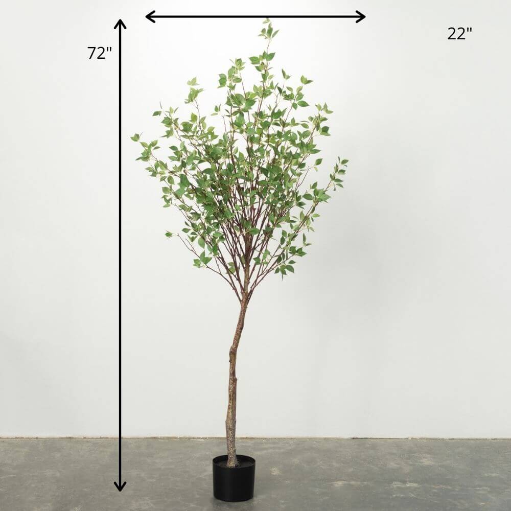 Mountain Leaf Potted Tree     