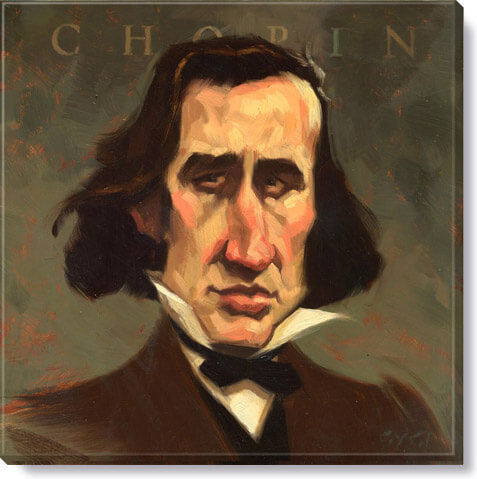 Chopin Giclee Wall Art        