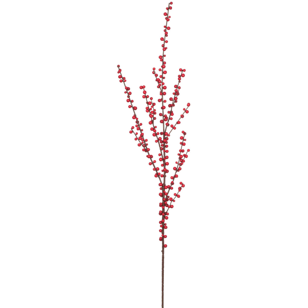 Red Berry And Twig Spray      