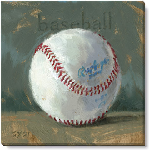 Baseball Giclee Wall Art      