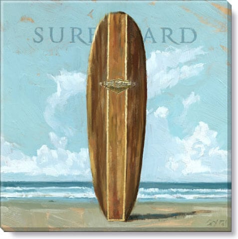 Surfboard Giclee Wall Art     
