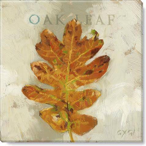 Oak Leaf Giclee Wall Art      
