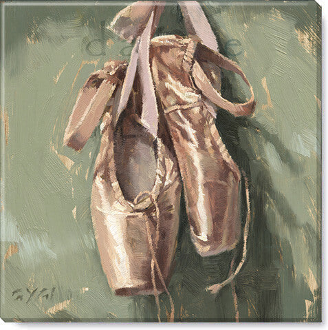 Ballet Slippers Giclee Wall Ar
