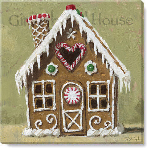 Gingerbread House Giclee Wall 