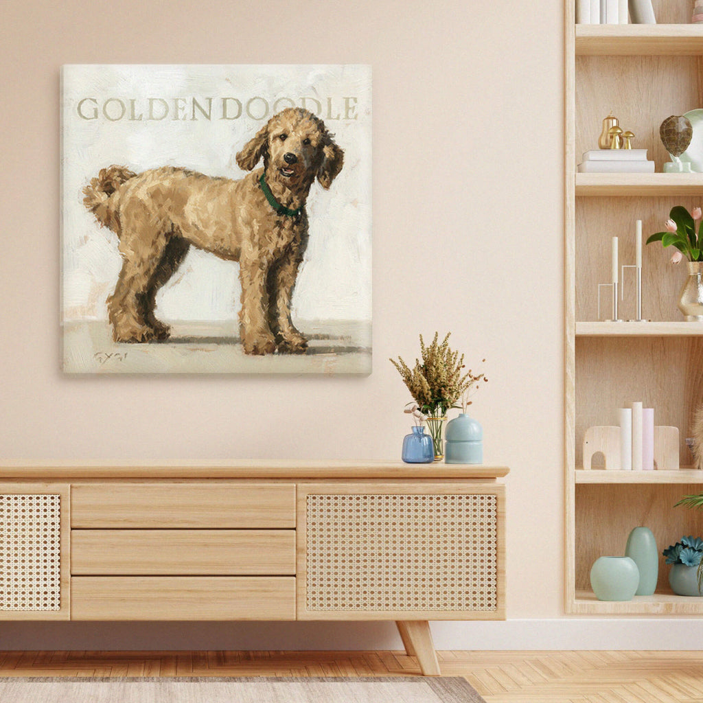 Goldendoodle Giclee Wall Art  