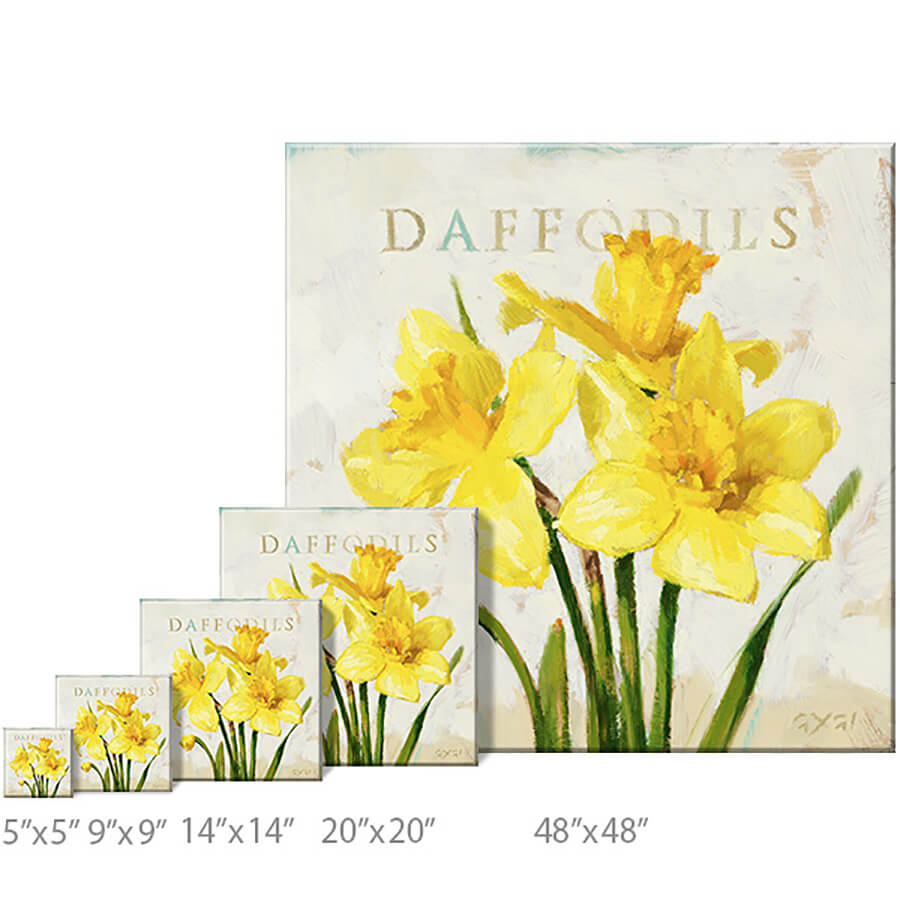 Daffodils Giclee Wall Art     