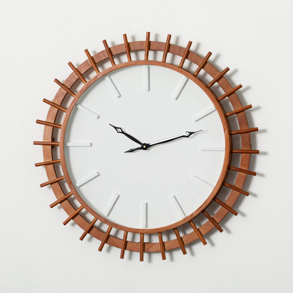 Modern Wooden Wall Clock      