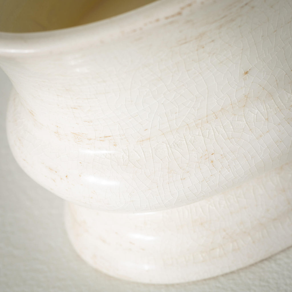 Ceramic Low Oval Planter      
