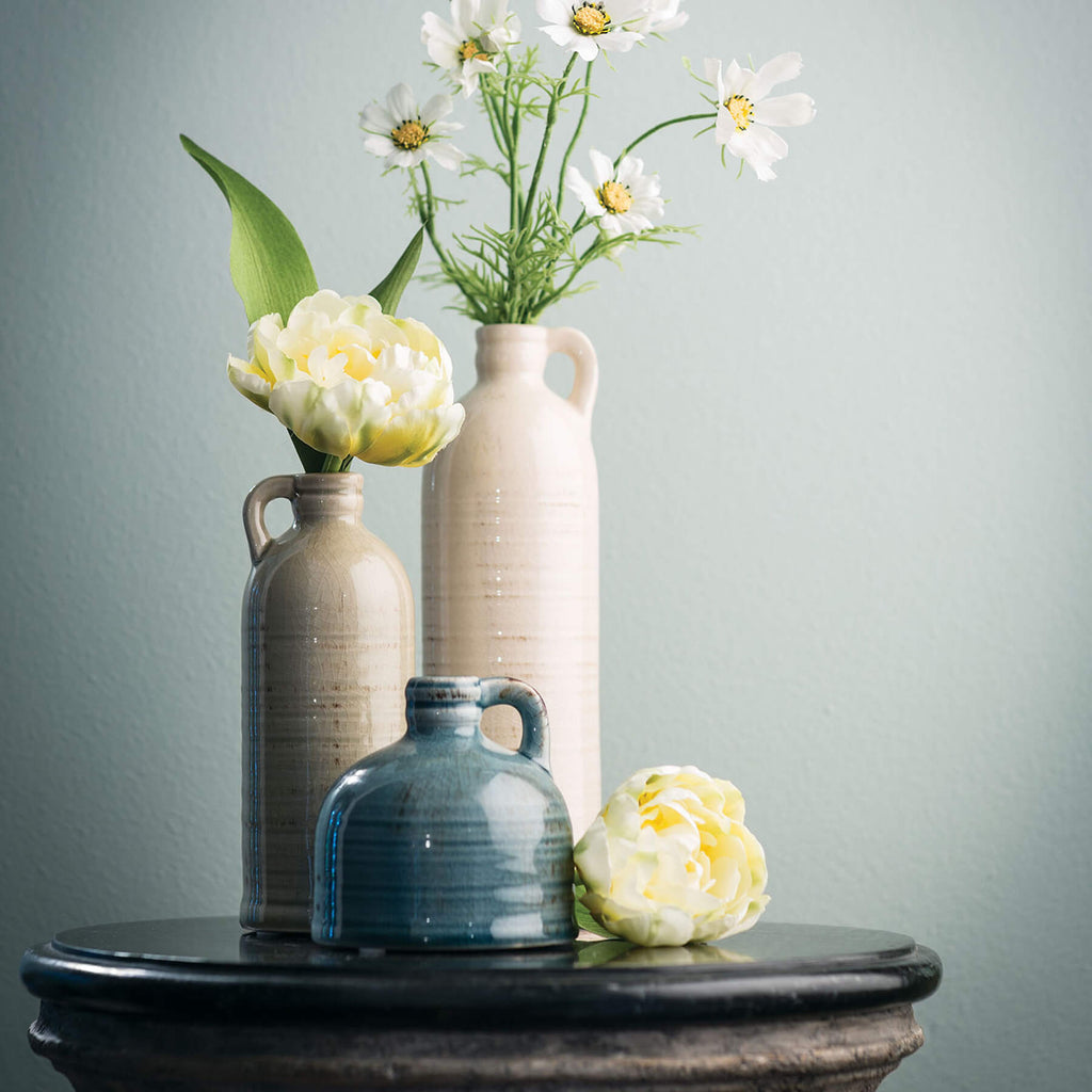 Neutral Jug Vase Set Of 3     