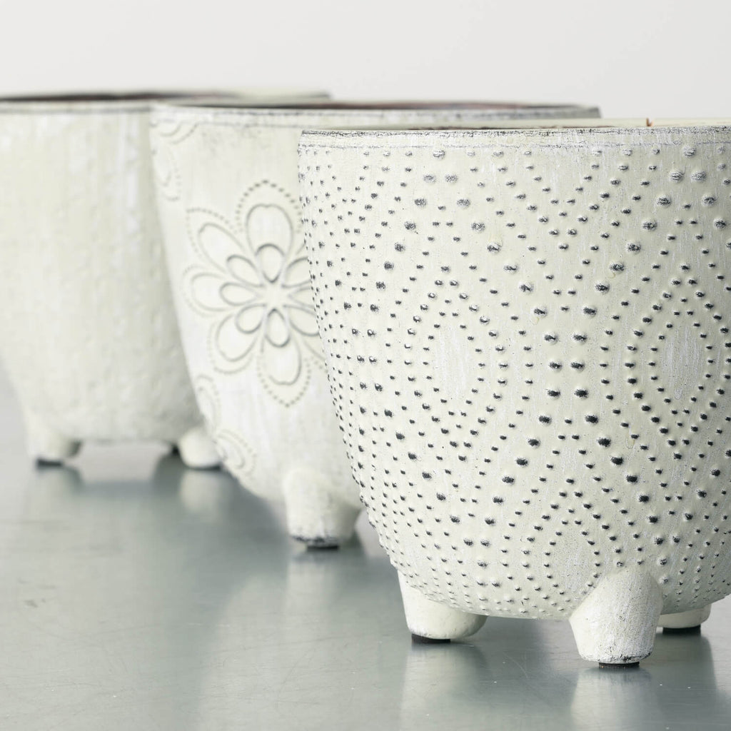 Decorative Ceramic Planter Set