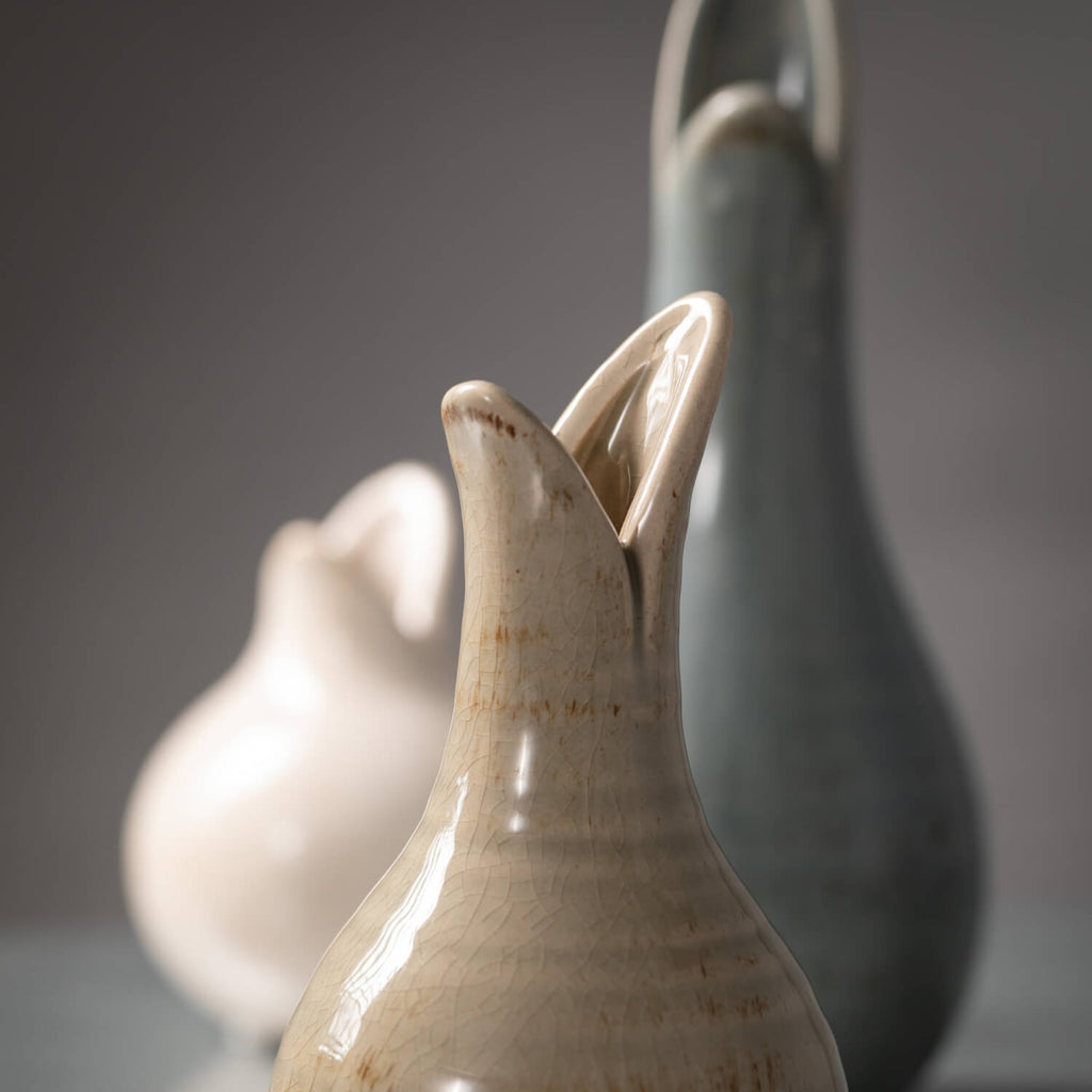 Tritoned Tulip Bulb Vase Set  