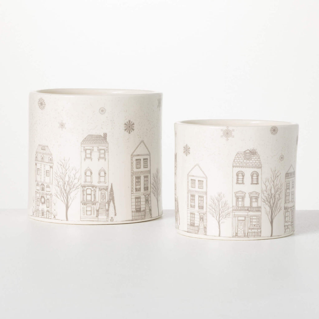 Village Container Set Of 2    