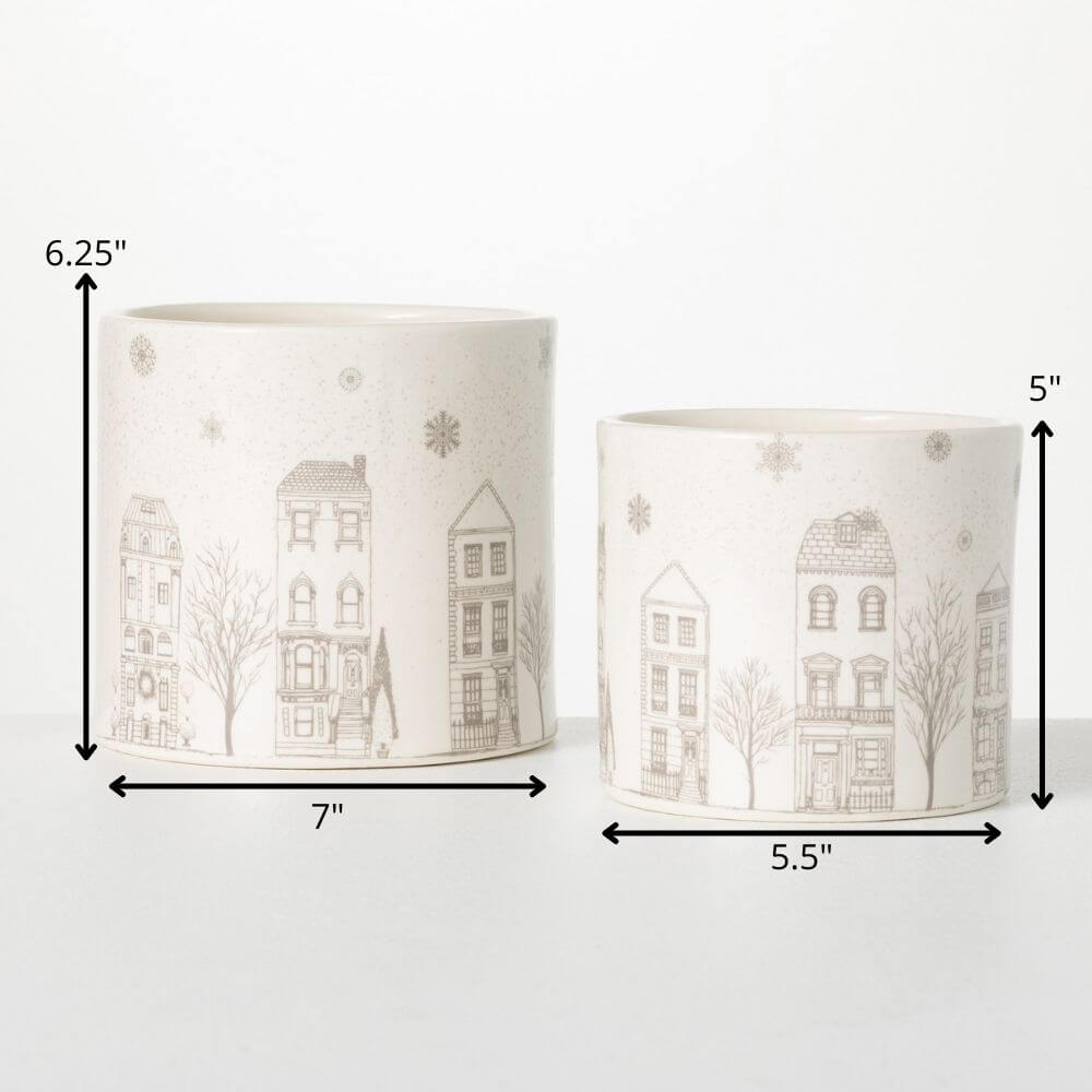 Village Container Set Of 2    