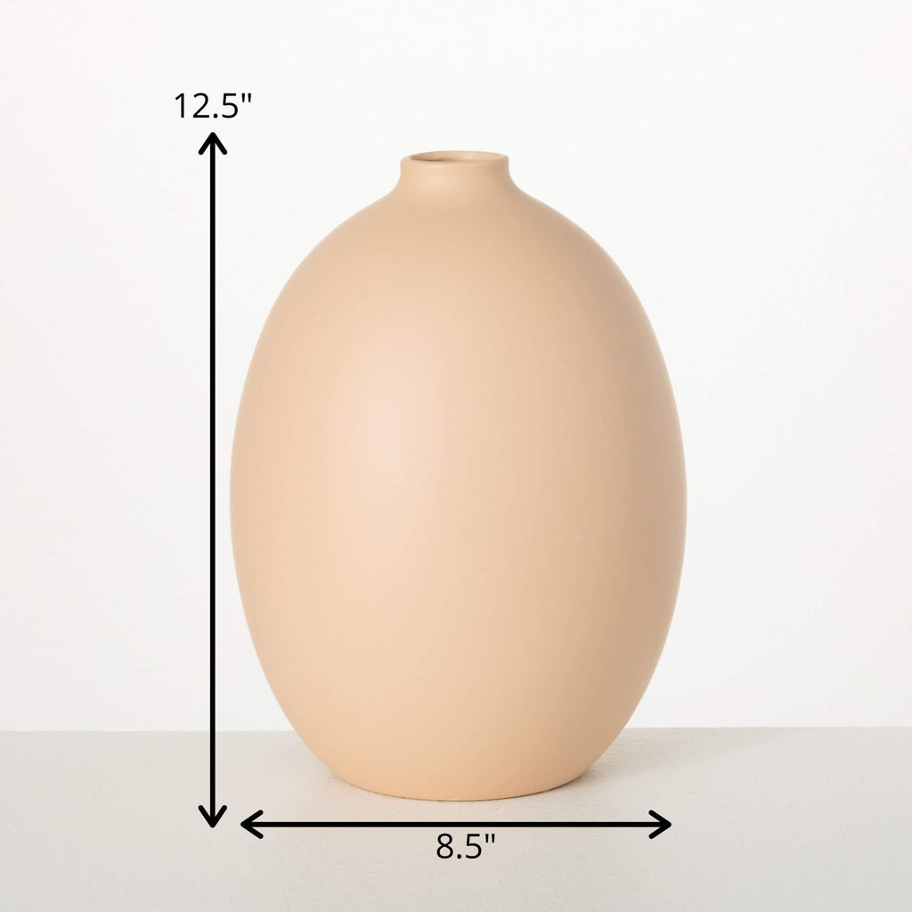 Matte Dune Tall Jug Vase      