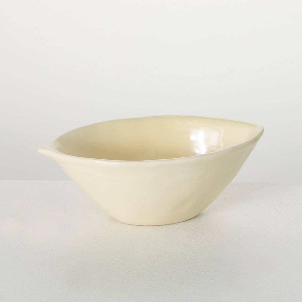 Ceramic Olive Servimg Bowl    